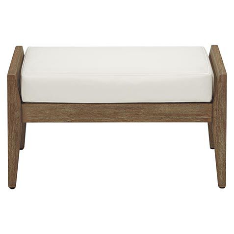 Bridgewater Cove Teak Ottoman image