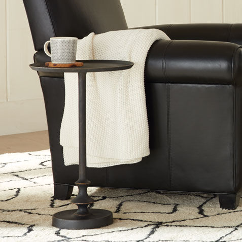 Rinna Small Pedestal Table Product Tile Hover Image RinnaTable