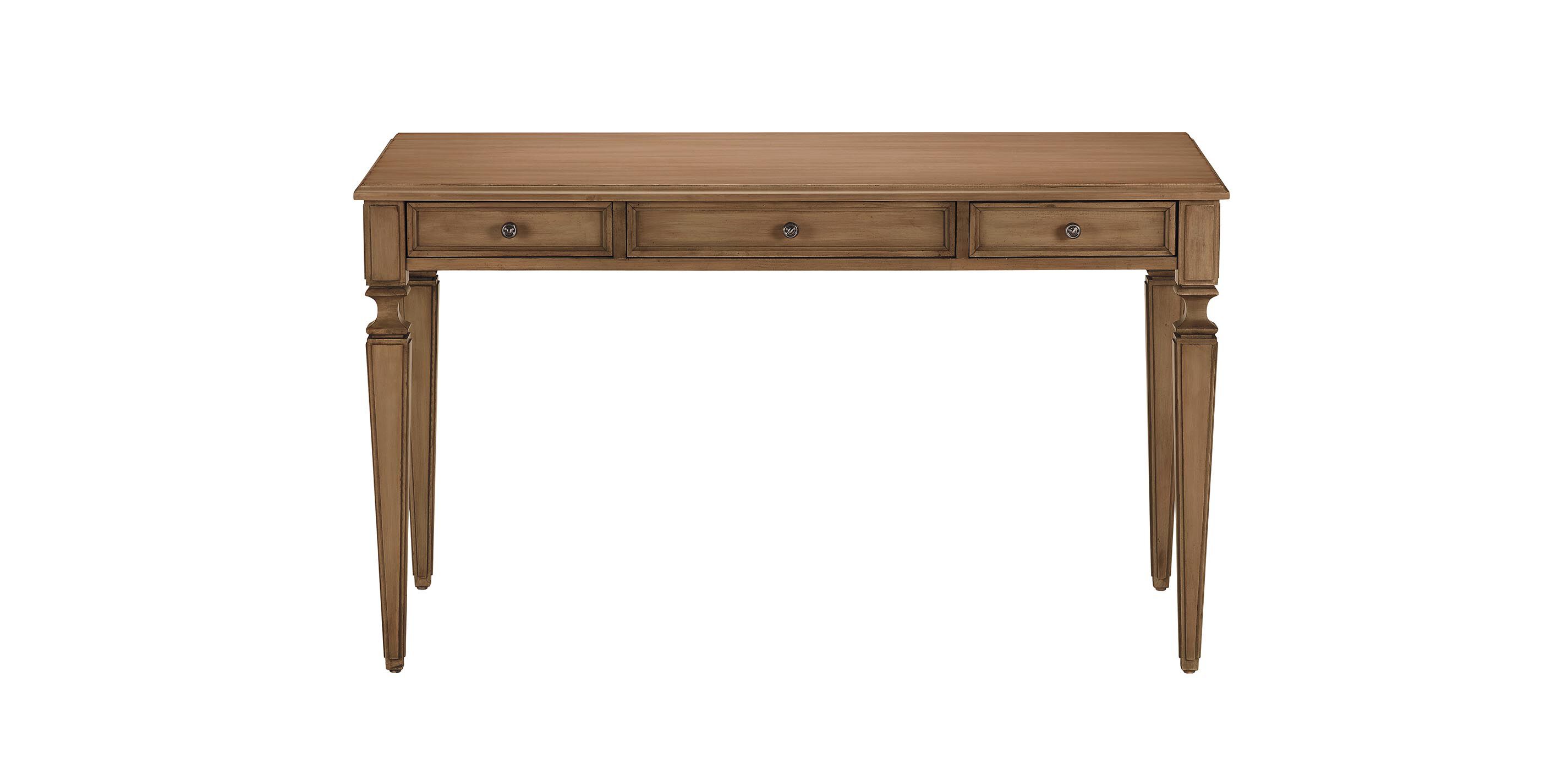 Custom Square-Corner Home Office Desk