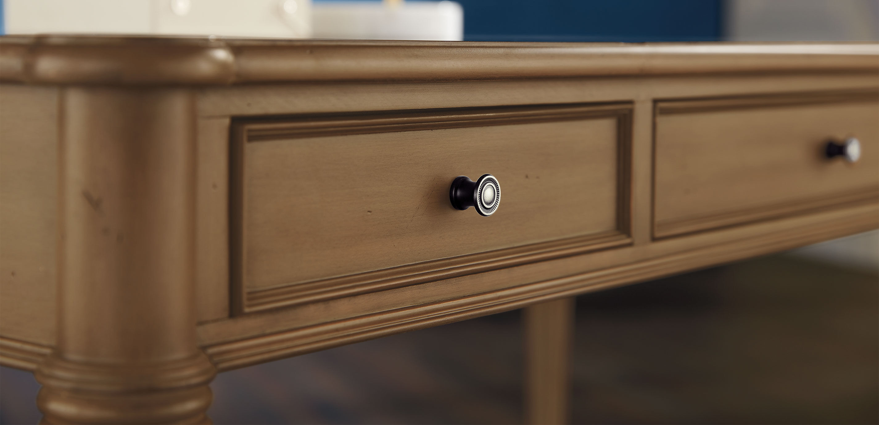 Custom Turret-Corner Home Office Desk_2