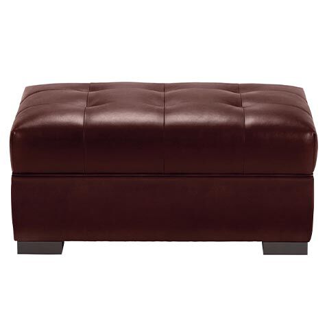Rockwell Leather Ottoman image rockwelllthottoman