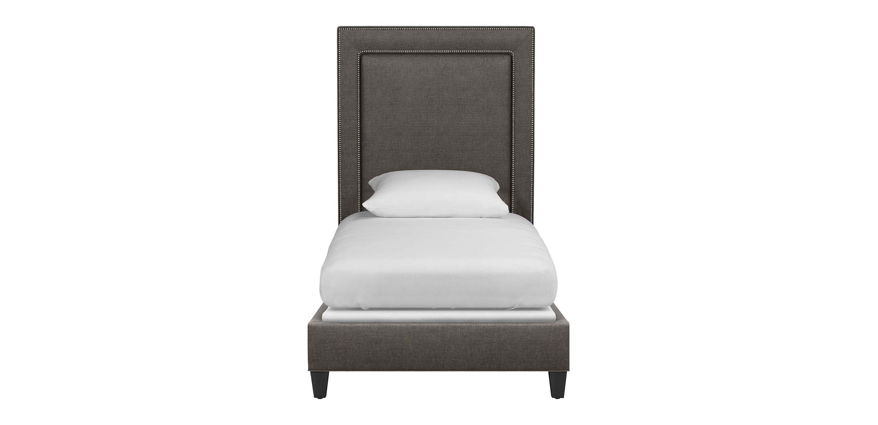 Jensen Upholstered Bed Upholstered Square Bed Ethan Allen