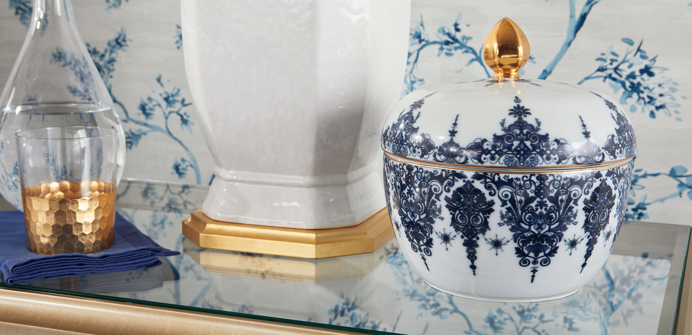 8" Arabesque Porcelain Keep-All Jar_2