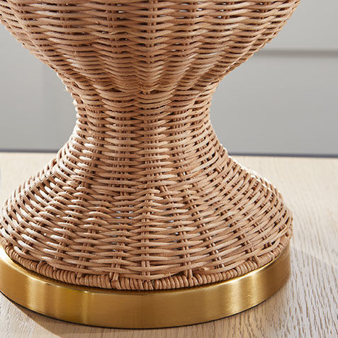 James Rattan Table Lamp Product Tile Hover Image 096190   NAT