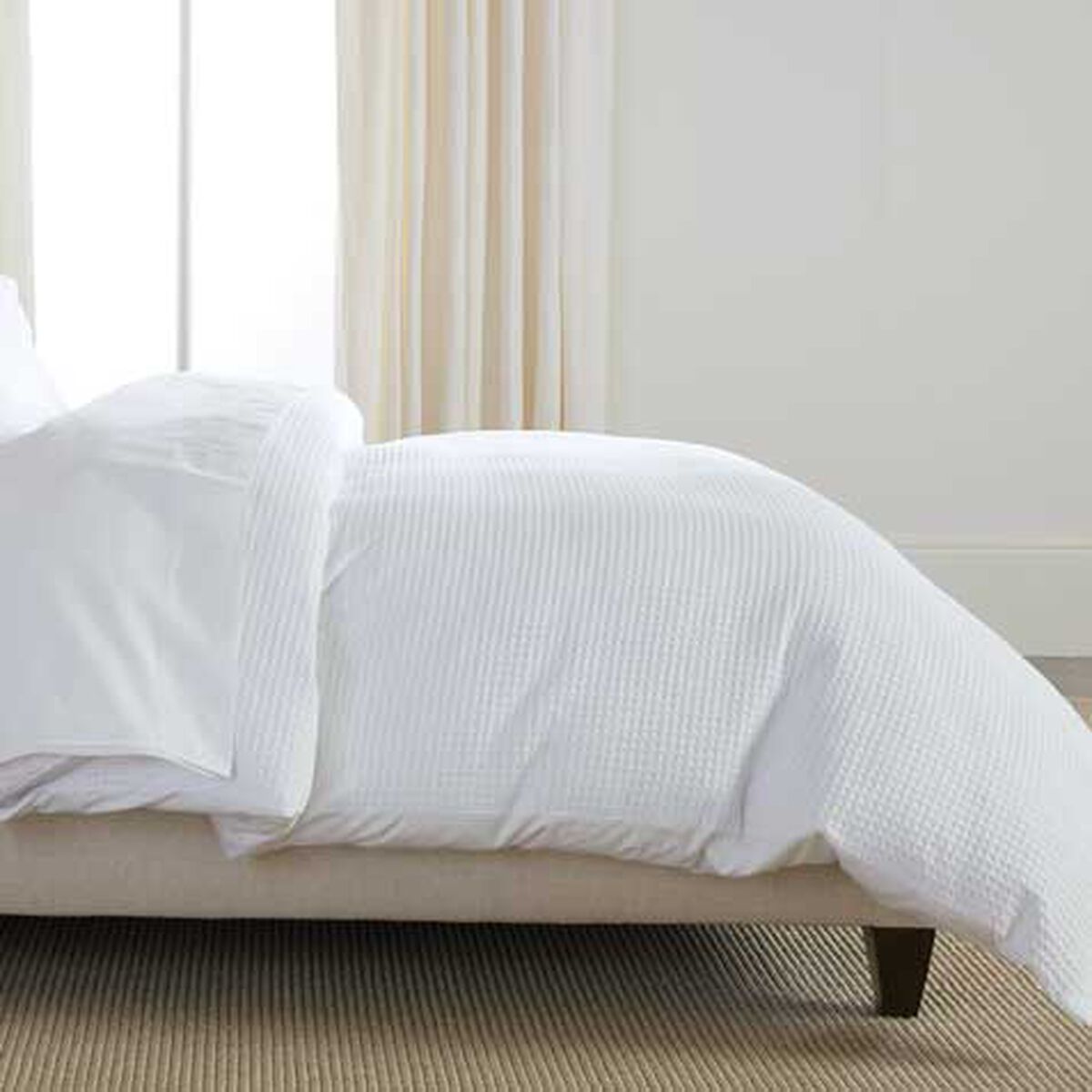 Waffle Weave Duvet Cover