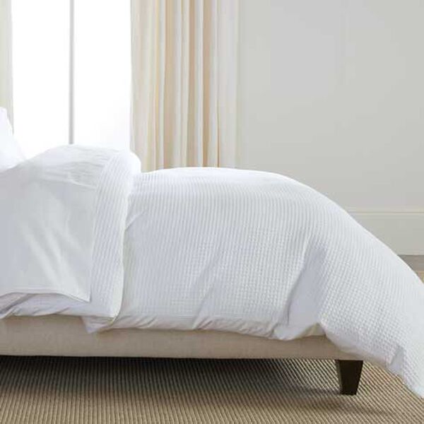 Waffle Weave Duvet Cover