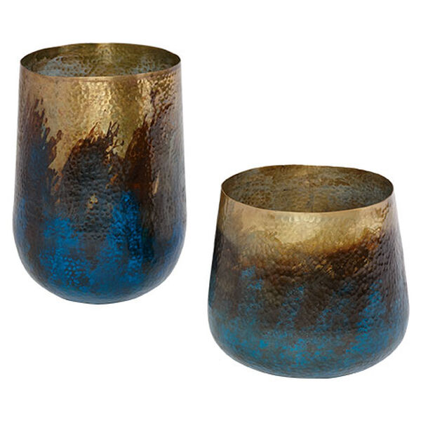 Patina Painted Vase