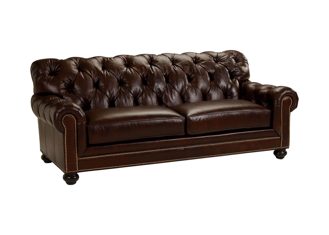 Chadwick Leather Sofa Sofas & Loveseats Ethan Allen