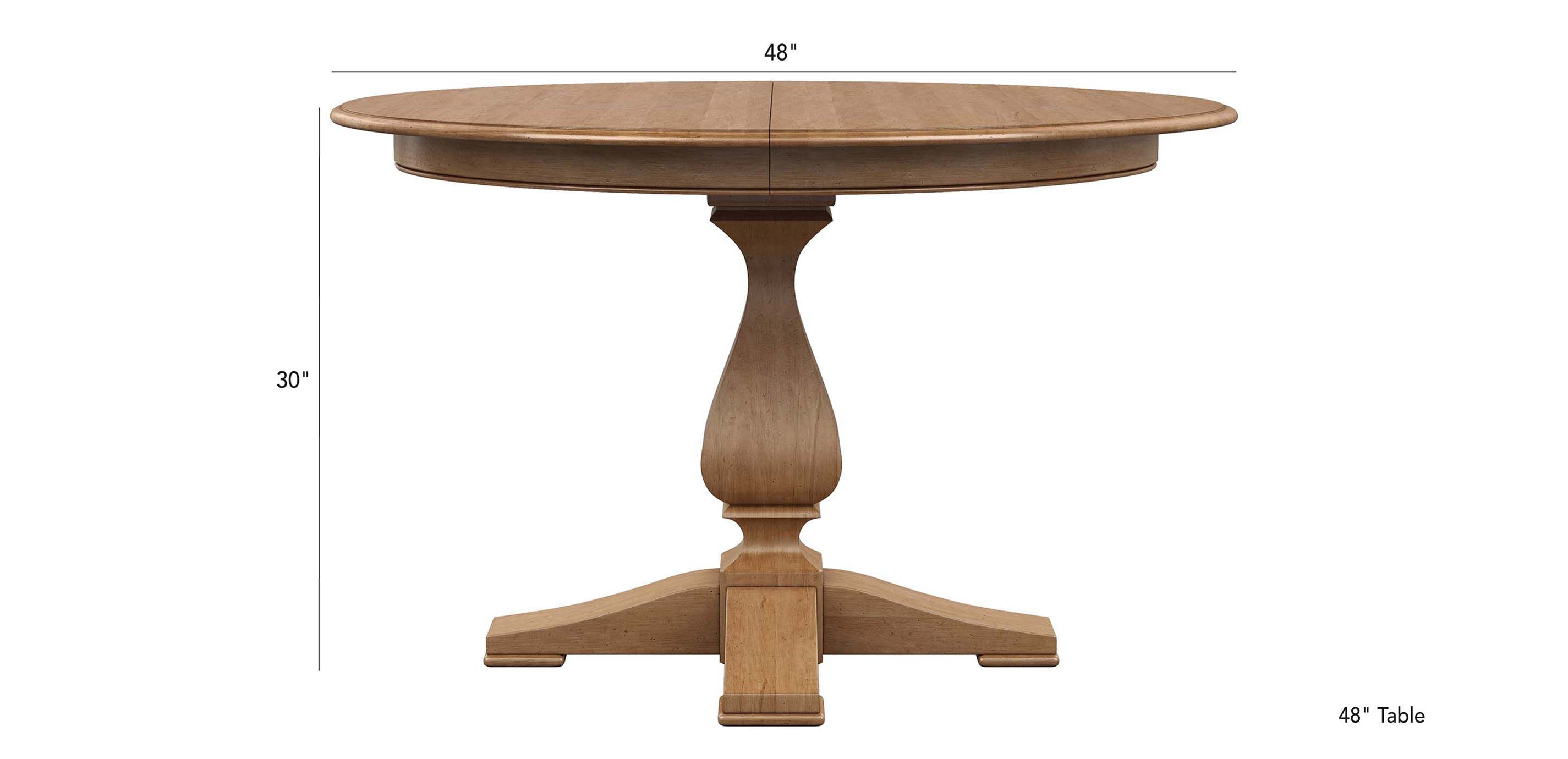 30 round sales counter height table