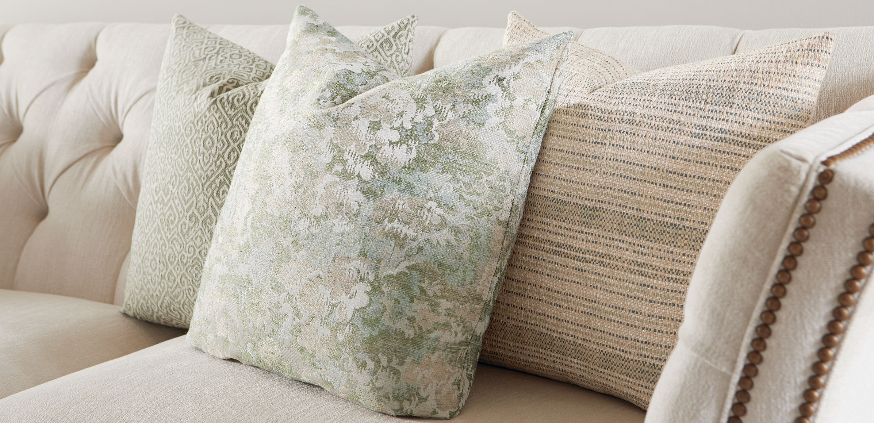 Green Metallic Dash Pillow_6