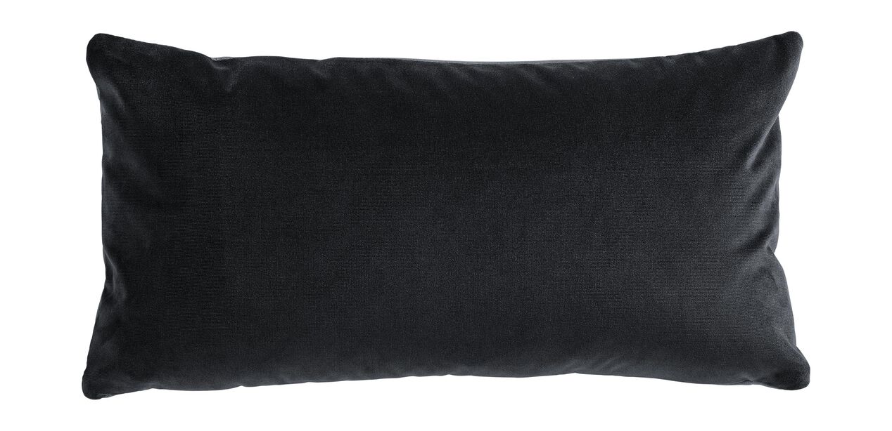 Long lumbar pillow by velvet + linen