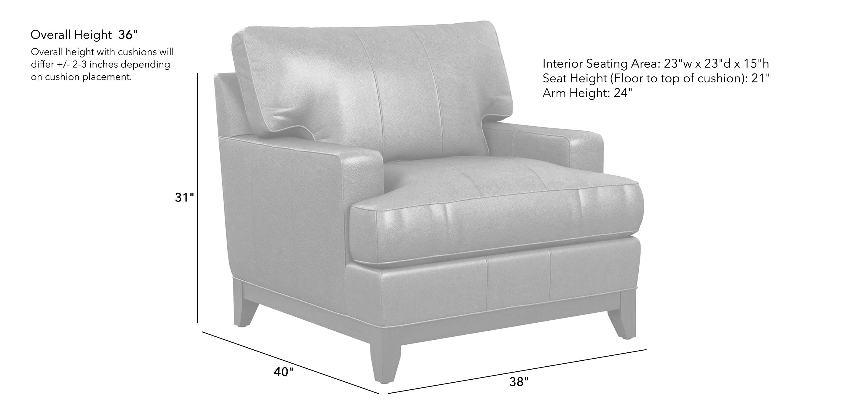 Arcata Leather Chair Quick Ship