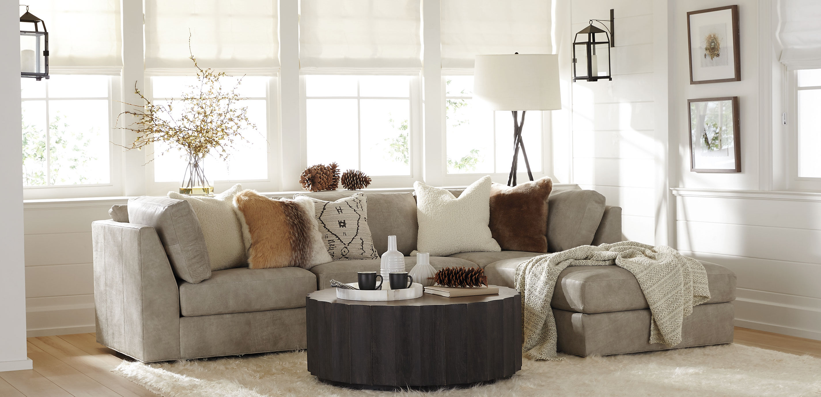 Daydreamer Leather Modular Ottoman_8
