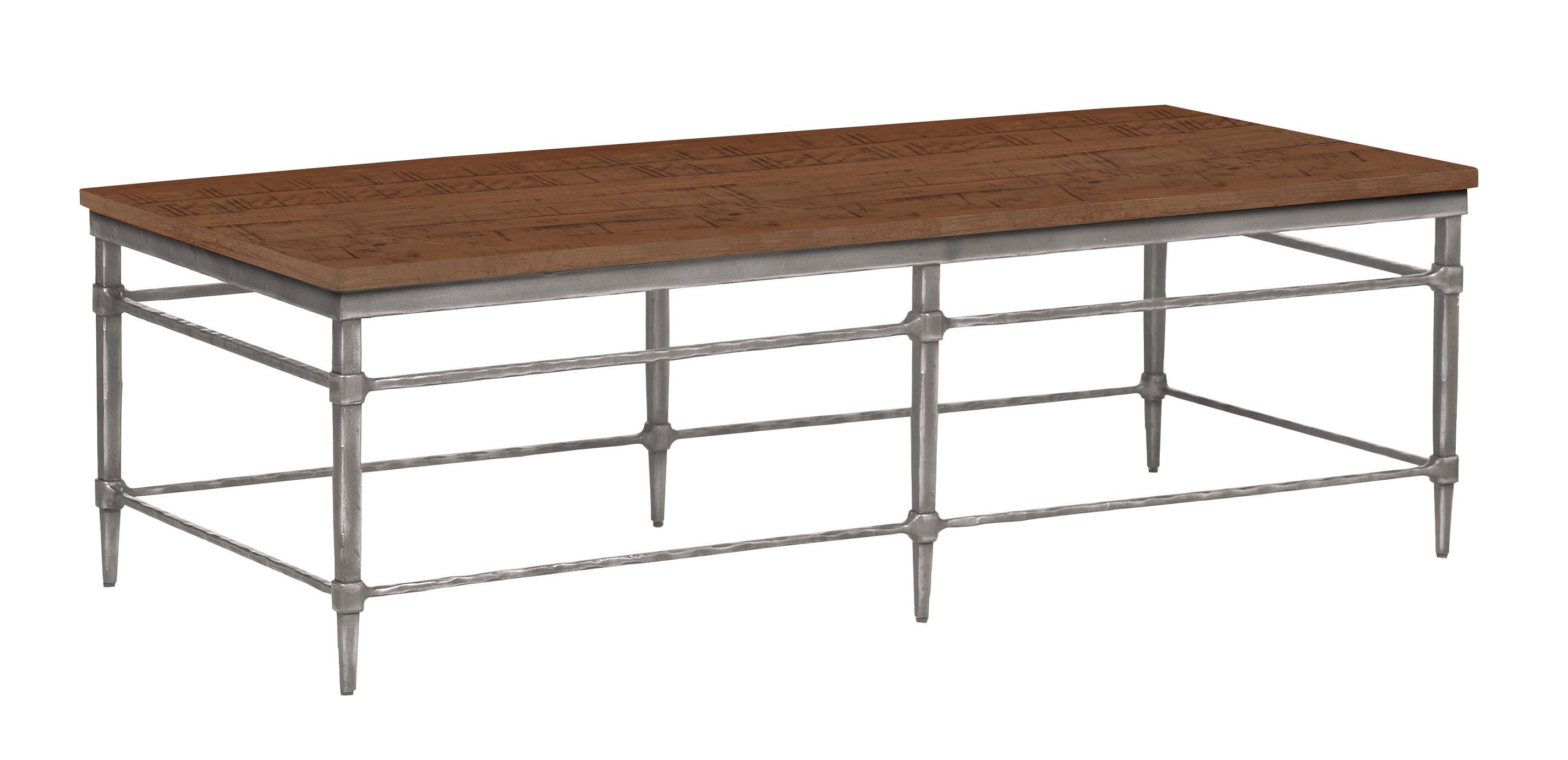 Vida Rectangular Wood-Top Coffee Table_1