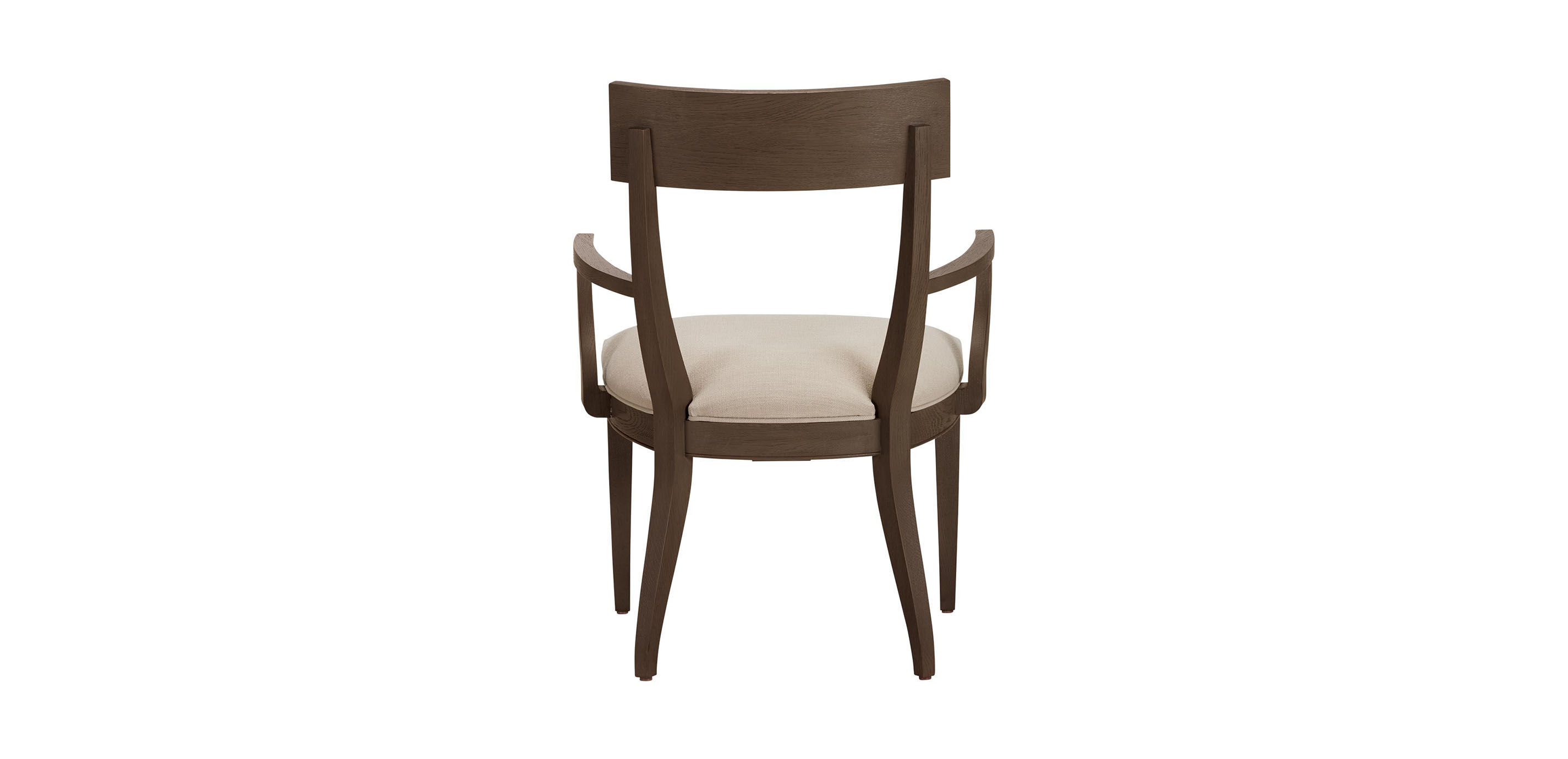 Klismos Oak Armchair, Chestnut_5