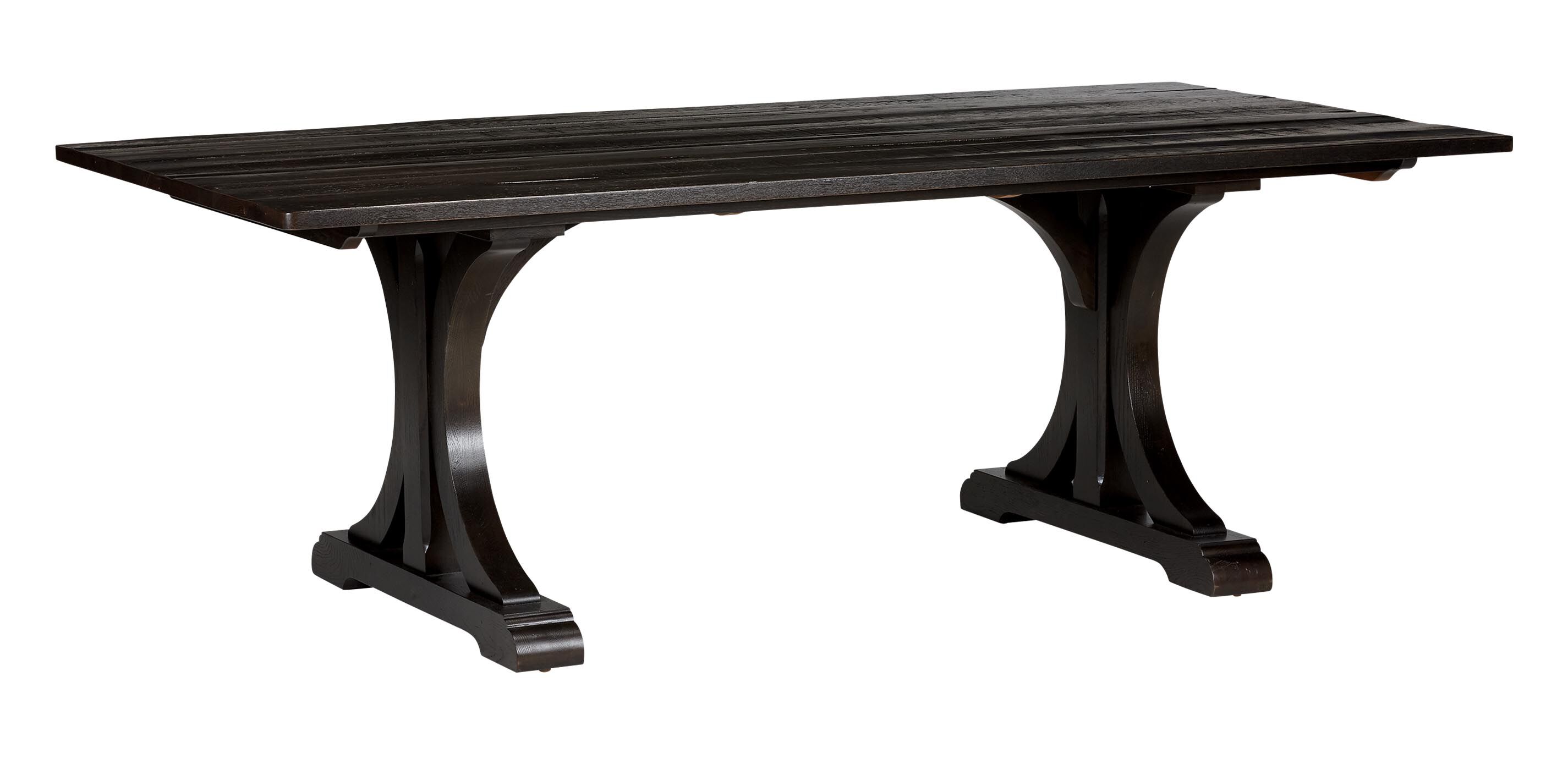 Corin Rough-Sawn Trestle Dining Table_2