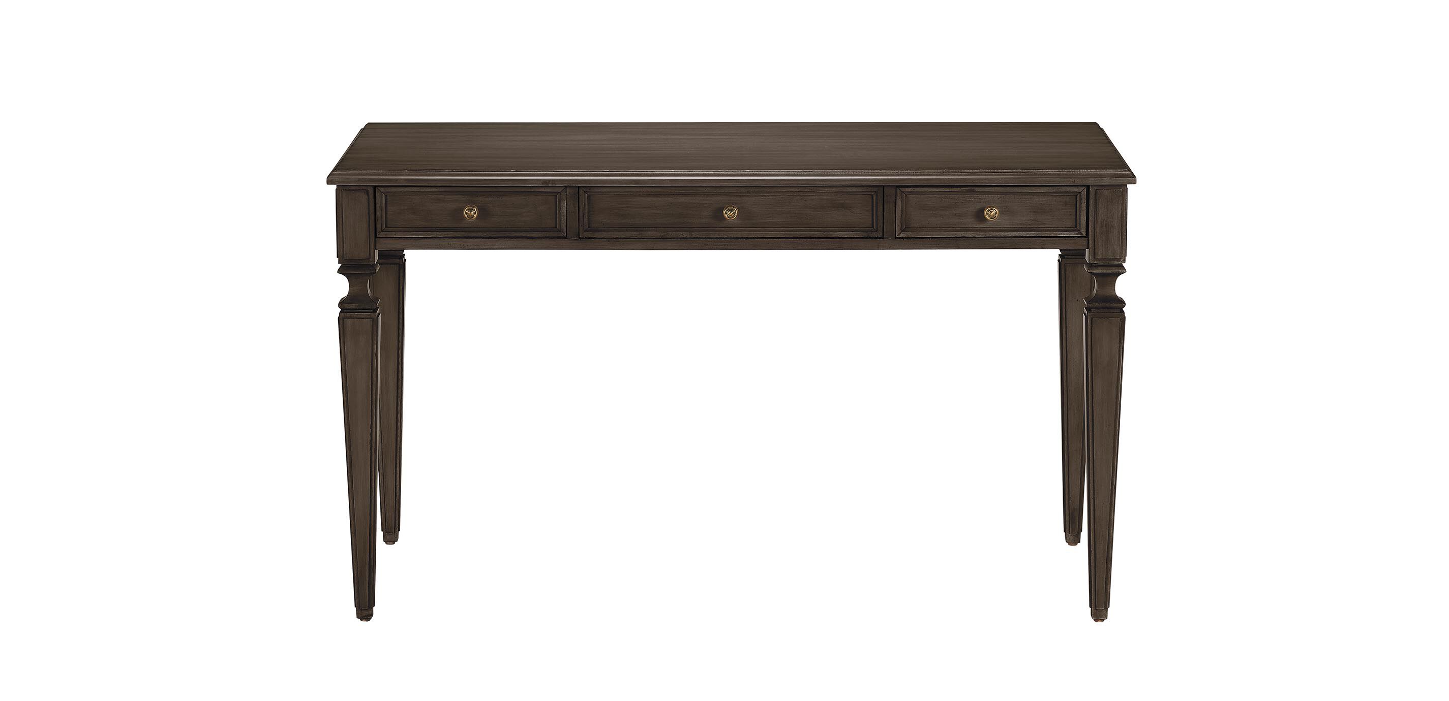 Custom Square-Corner Home Office Desk