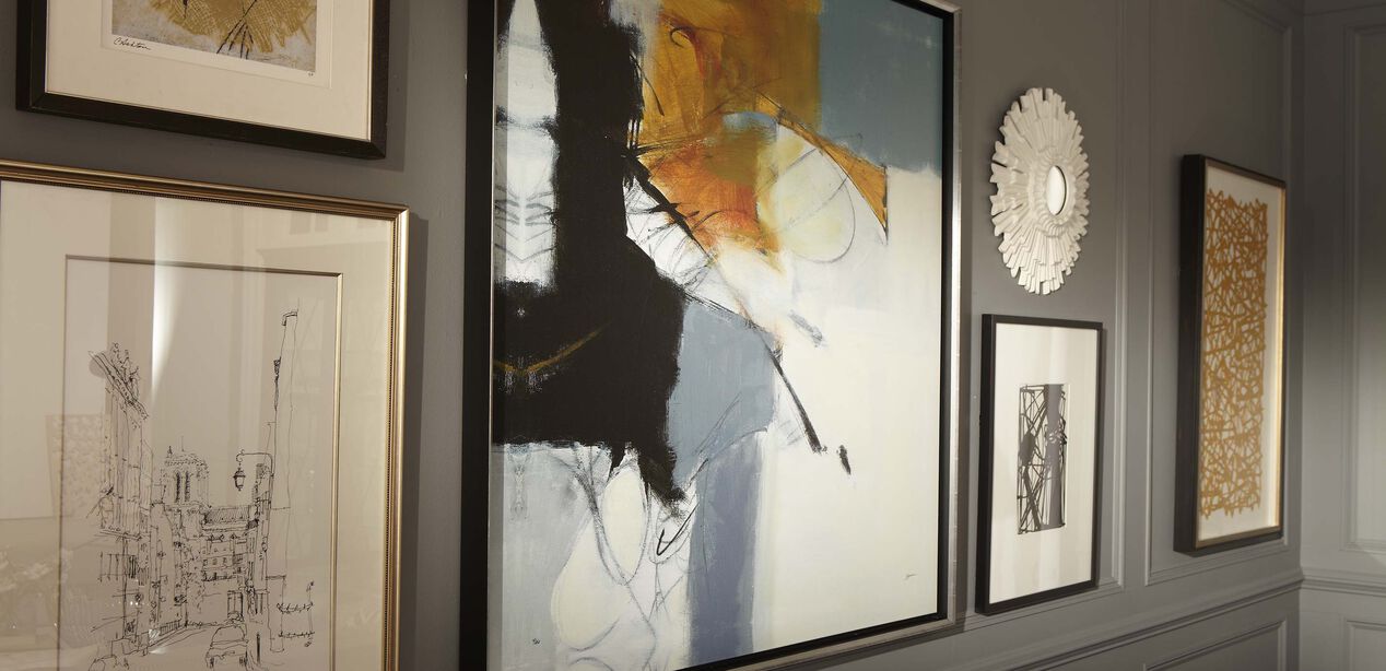 Urbanscape Abstract Ethan Allen