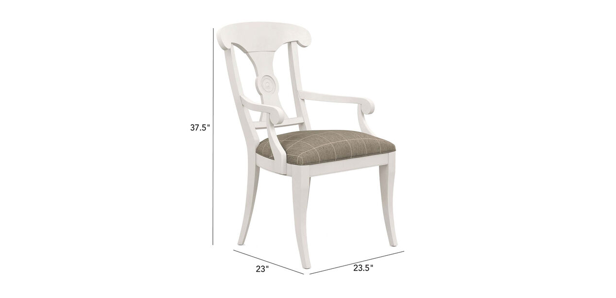 Caroline Armchair | Arm & Host Chairs | Ethan Allen