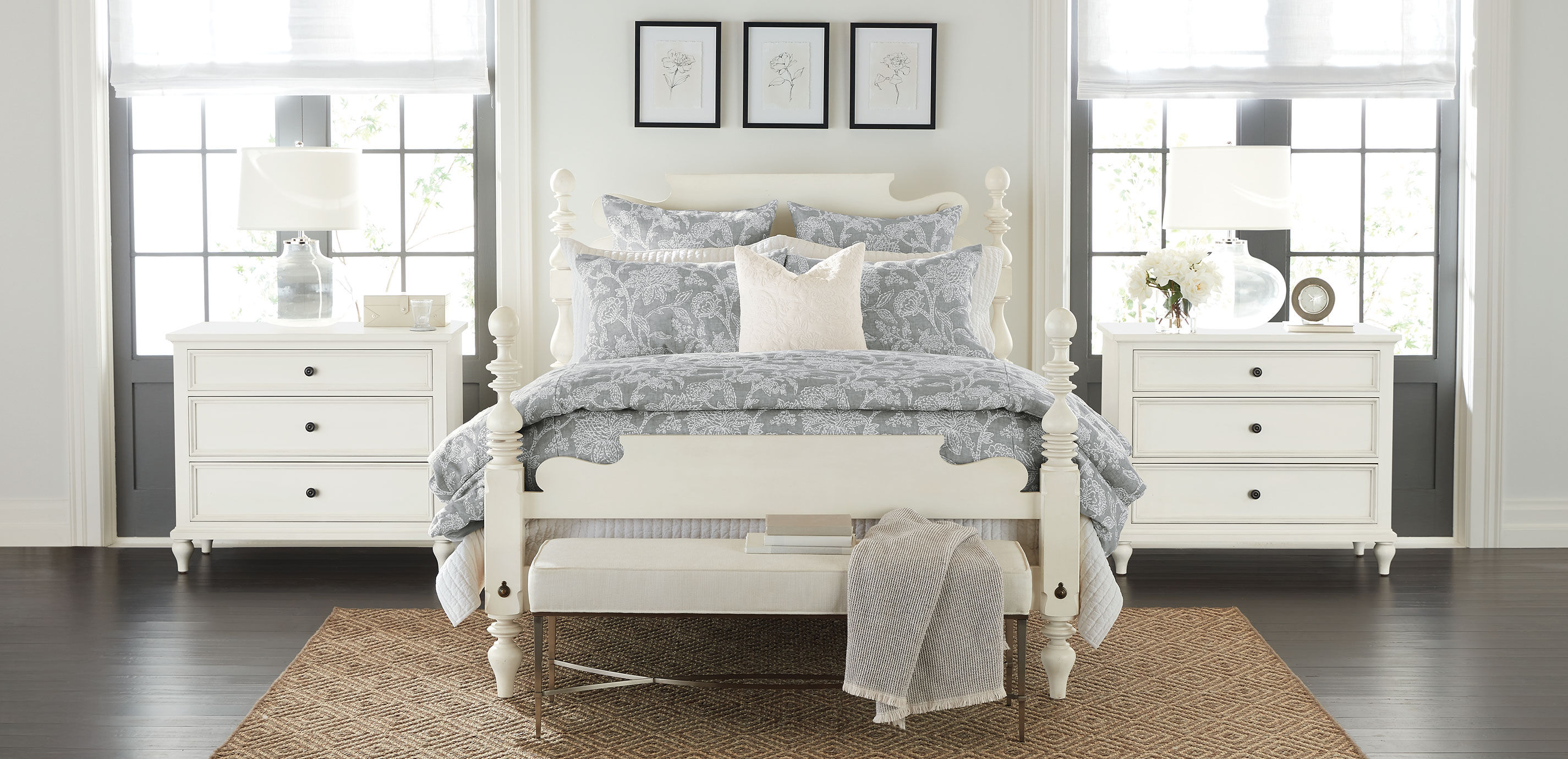 特大！キングサイズ 最高級ベッドフレームセット♪ ETHAN ALLEN