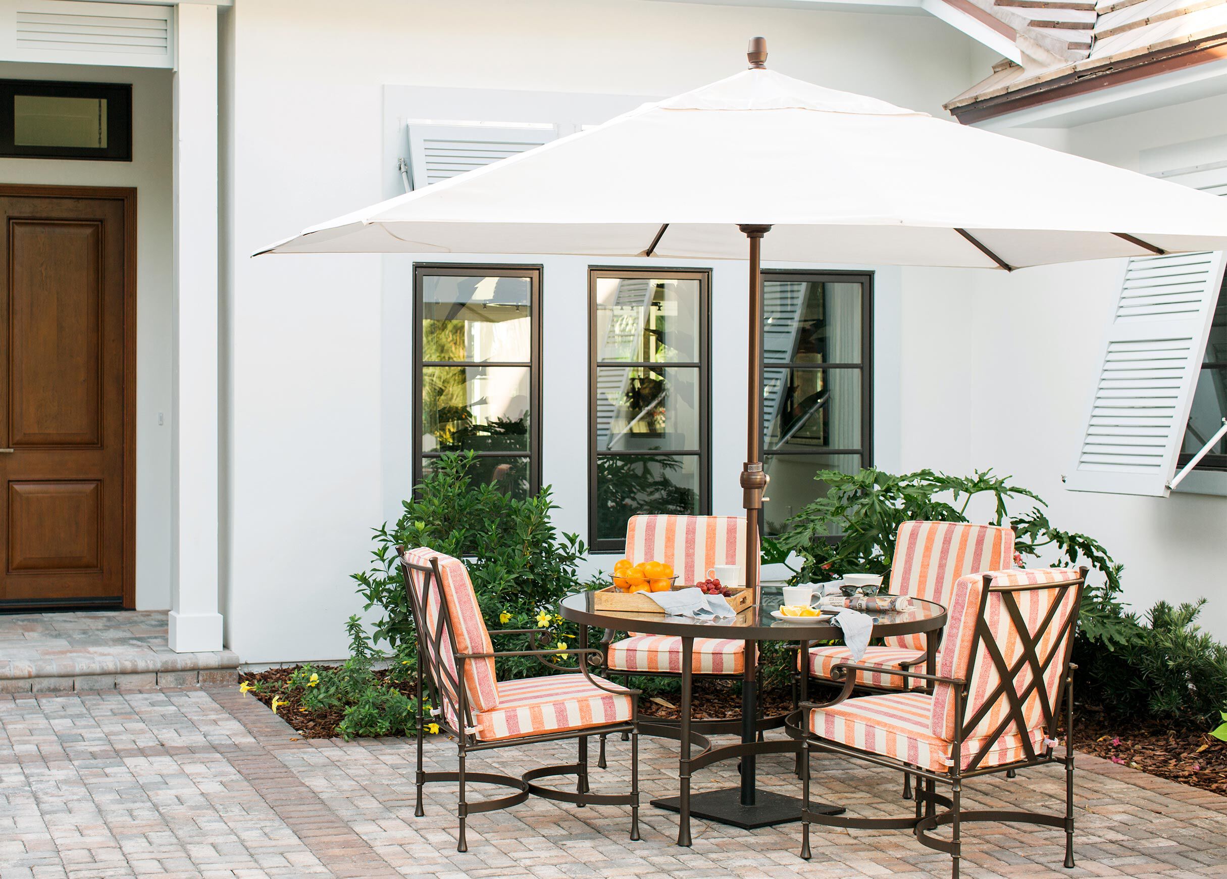 Steel Square Umbrella Base, 70 lbs_2