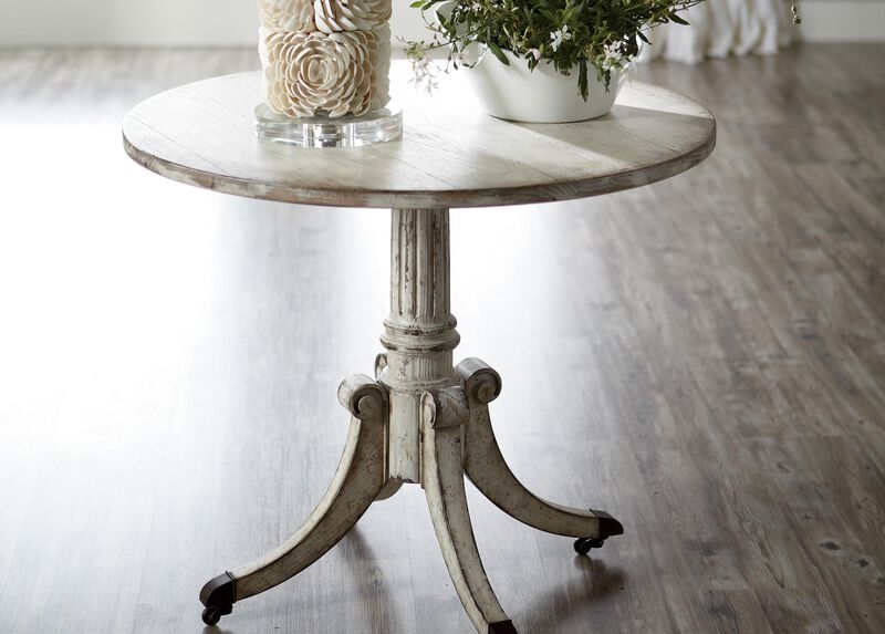 Vienna Round Pedestal Table Side Tables Ethan Allen