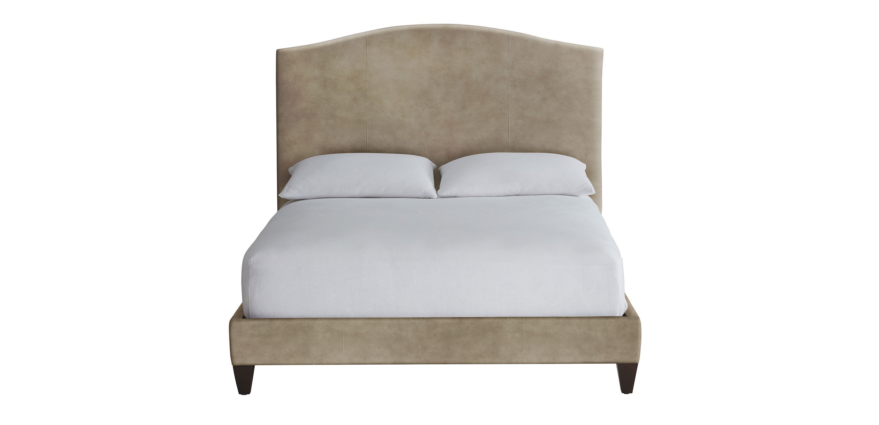 Rania Custom Leather Bed