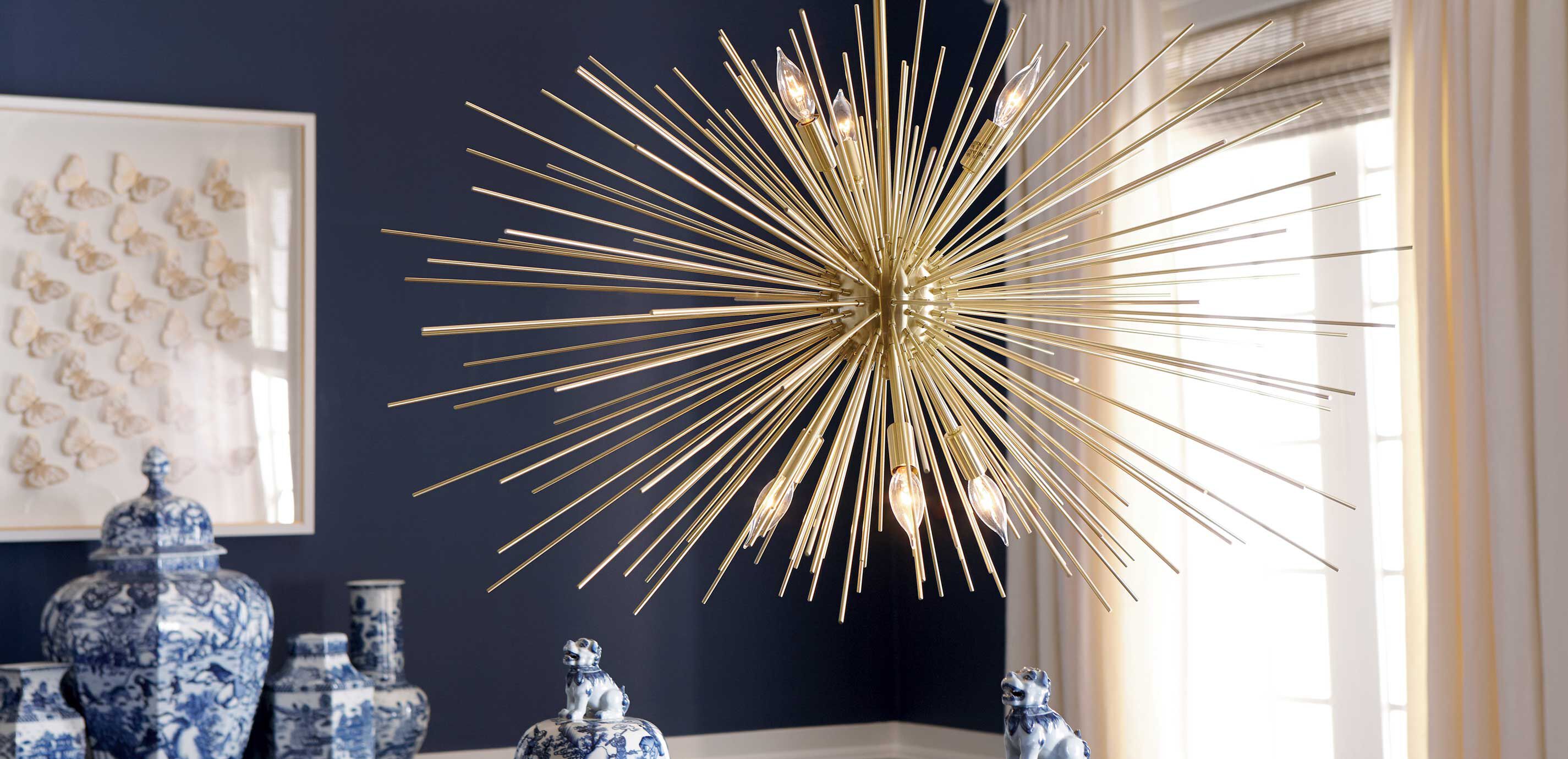 Chandelier starburst clearance