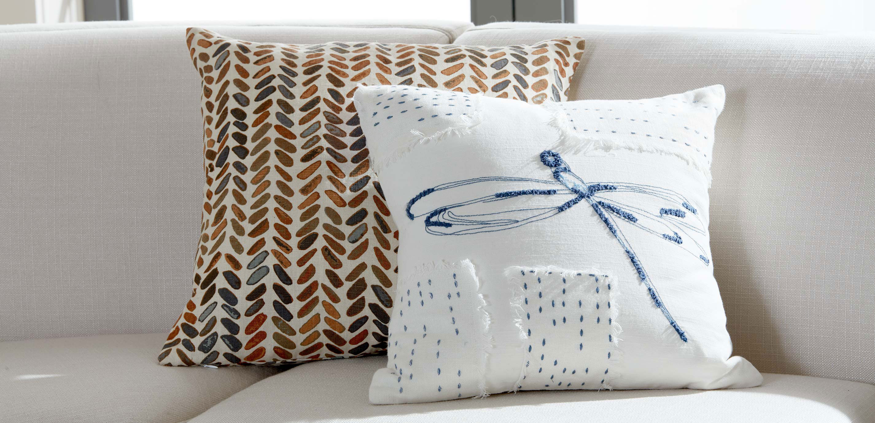 Dragonfly Patch Pillow_1