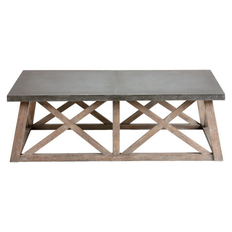 Bruckner Metal-Top Coffee Table image