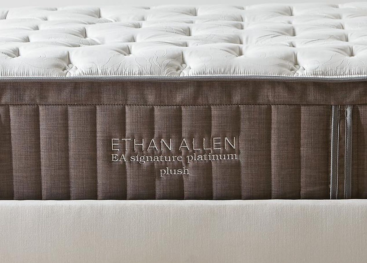 ethan allen signature plush mattress review