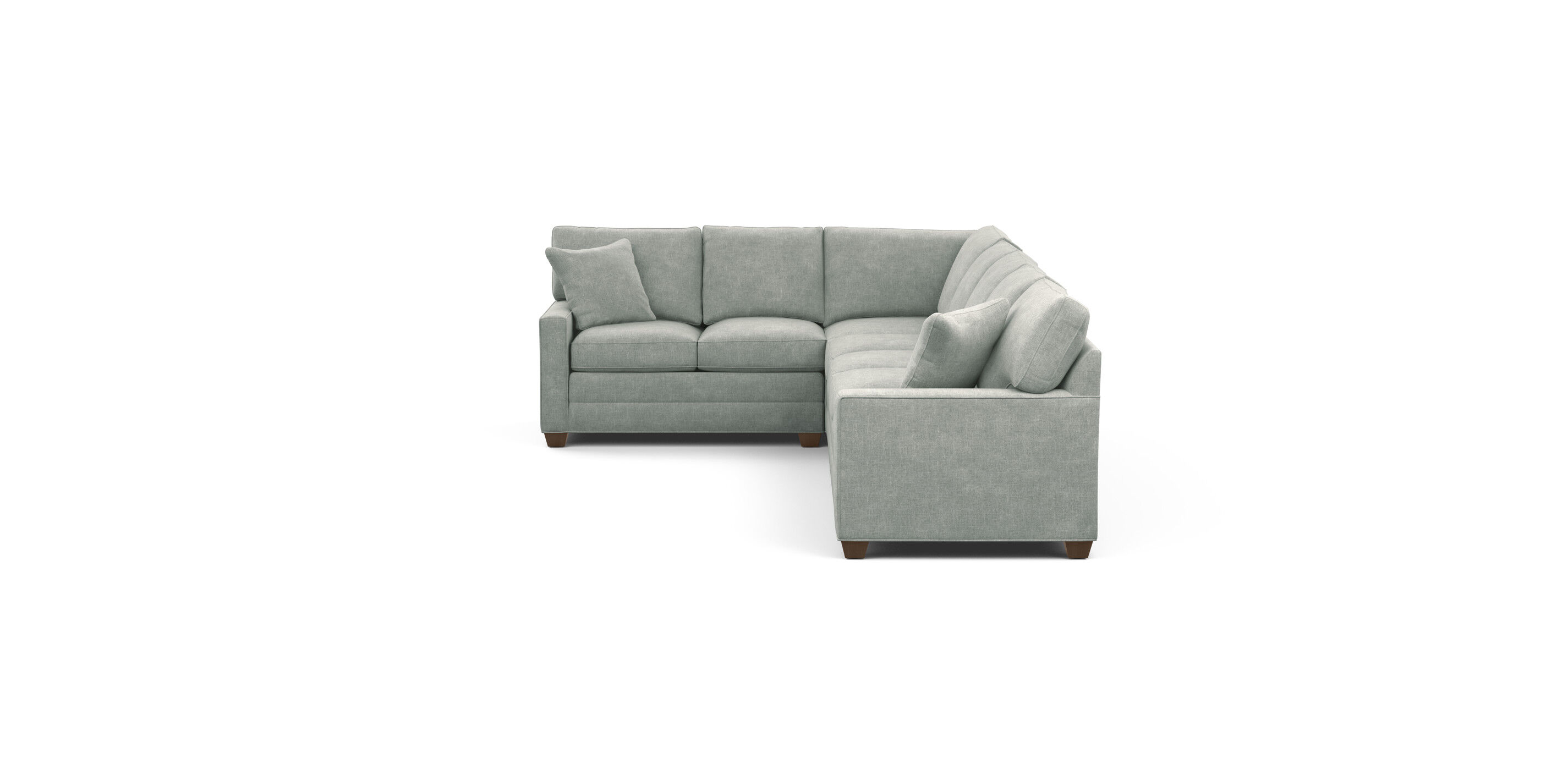 Bennett Track-Arm Large Four-Piece Sectional | Ethan Allen
