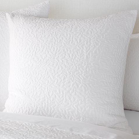 Matelass&eacute; Vine Euro Sham image 032028D