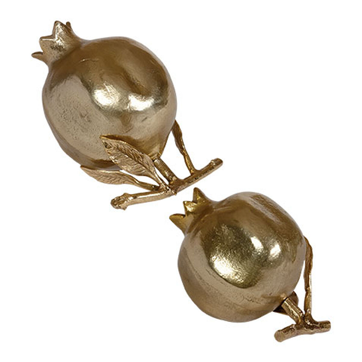 Gold Pomegranate Sculptures