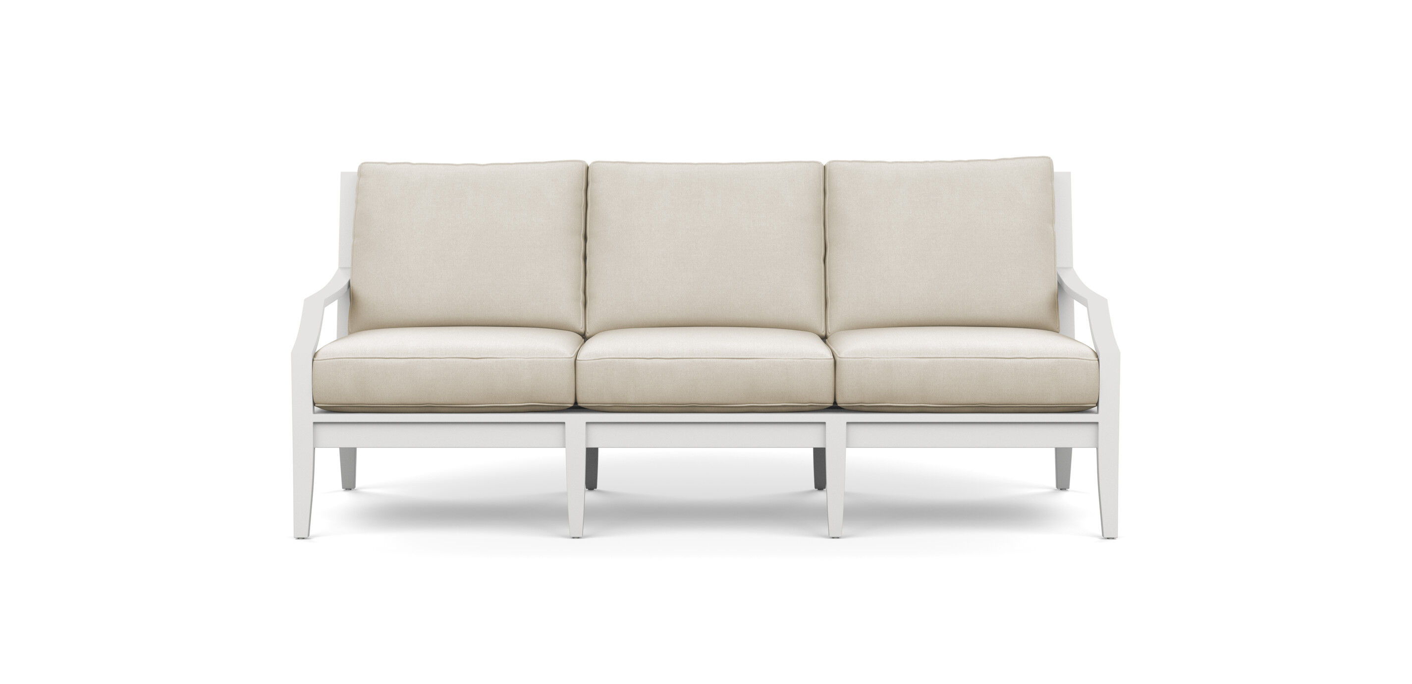 Nod Hill Aluminum Outdoor Patio Sofa | Ethan Allen