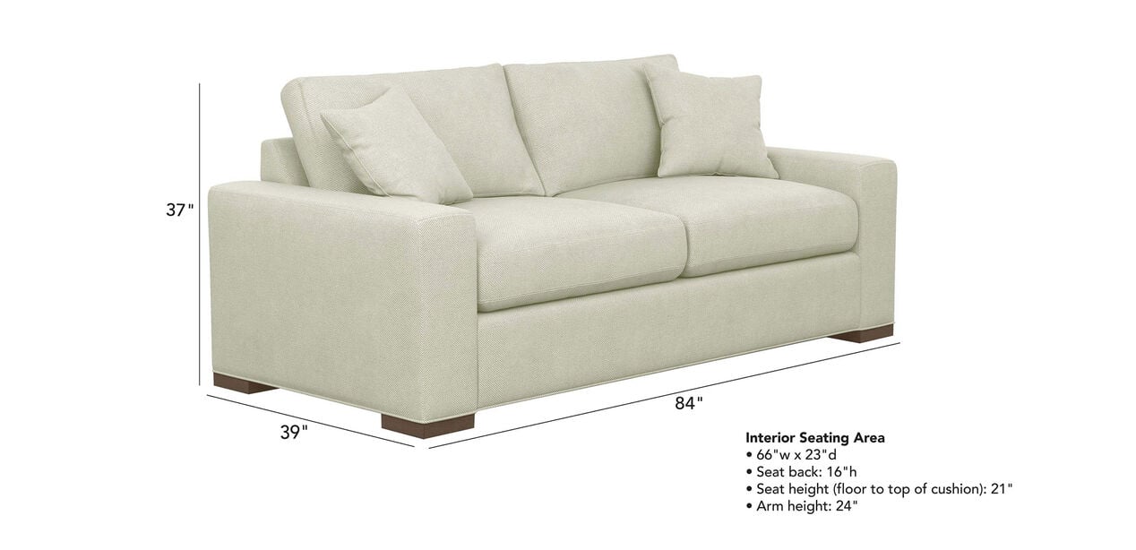 Conway Sofa Sofas Loveseats Ethan, How To Clean Ethan Allen Fabric Sofa