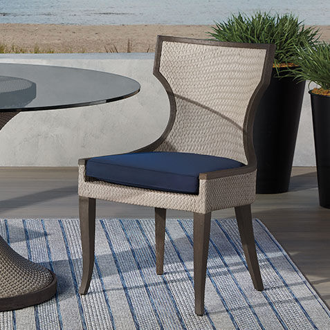 Somerly Klismos Outdoor Dining Chair Product Tile Hover Image 404939