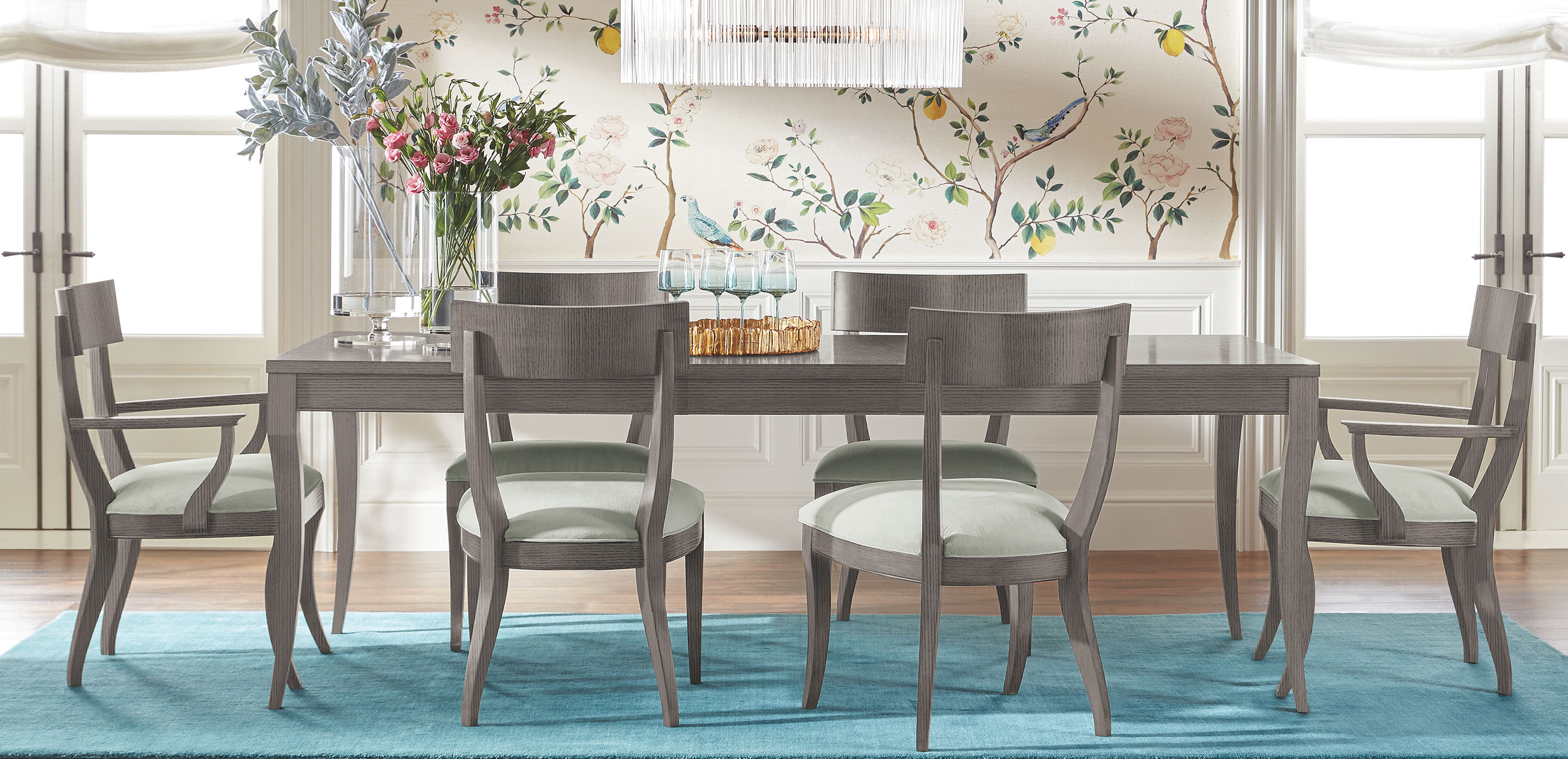 Klismos Oak Dining Armchair_6
