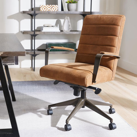 Ethan allen hotsell desk chair