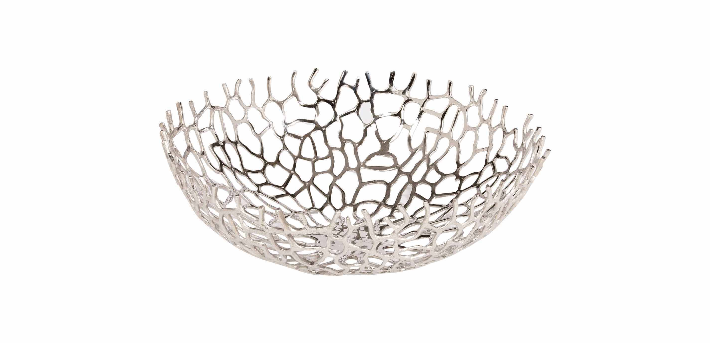 Round Coral Bowl