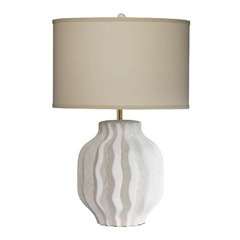 Drea Table Lamp image 096201   WHT