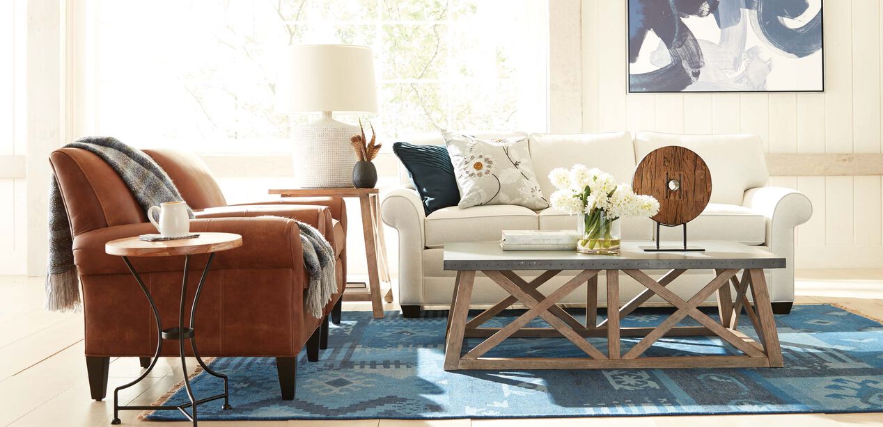 Bruckner Metal Top Coffee Table Coffee Tables