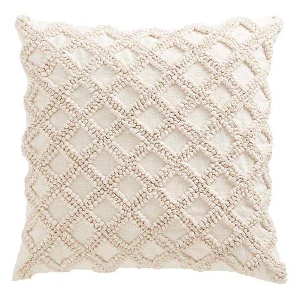 Knotted Cotton Pillow