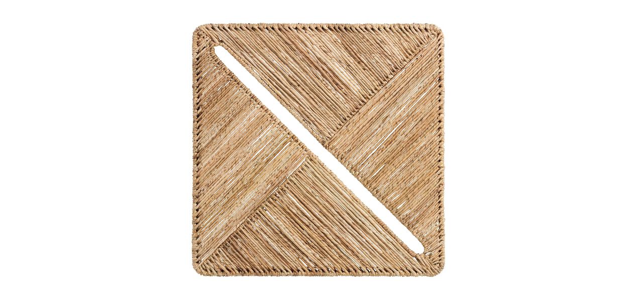 Nuala Seagrass Square Wall Panel | Ethan Allen