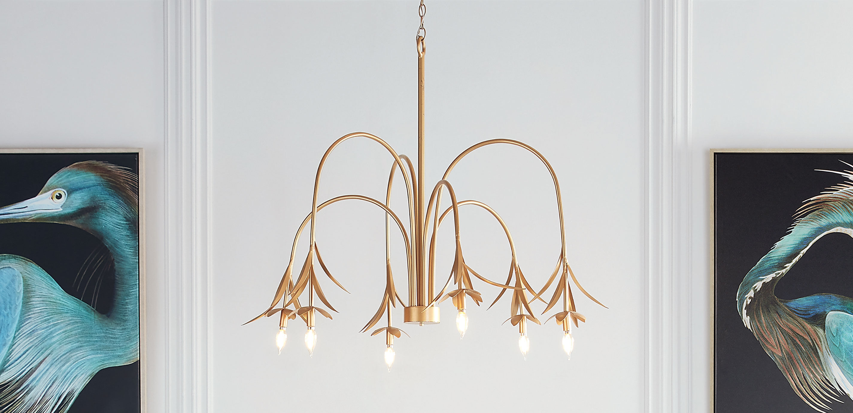 Addax Modern Botanical Chandelier_5