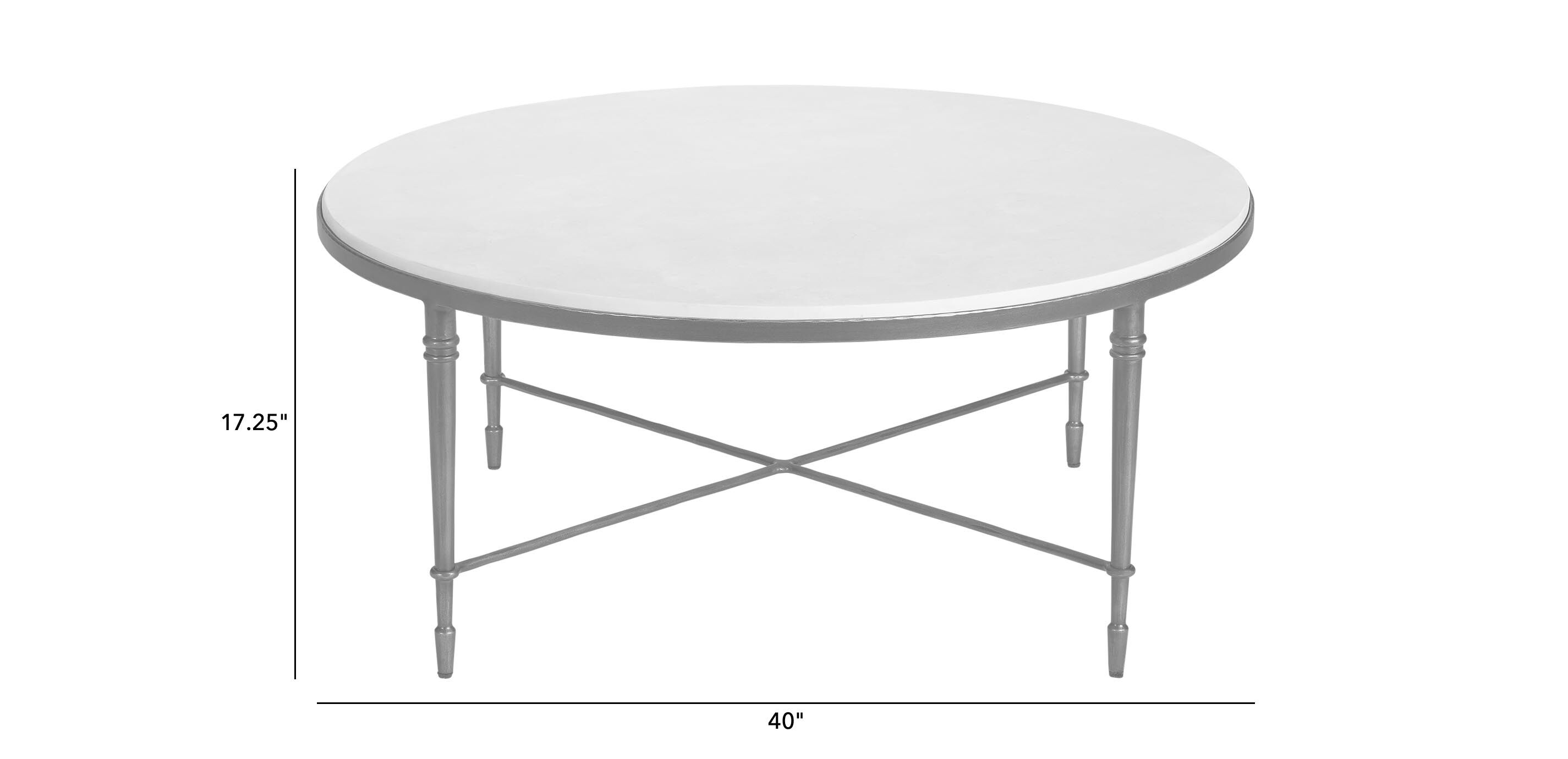 Valeria Stone-Top Round Coffee Table_2