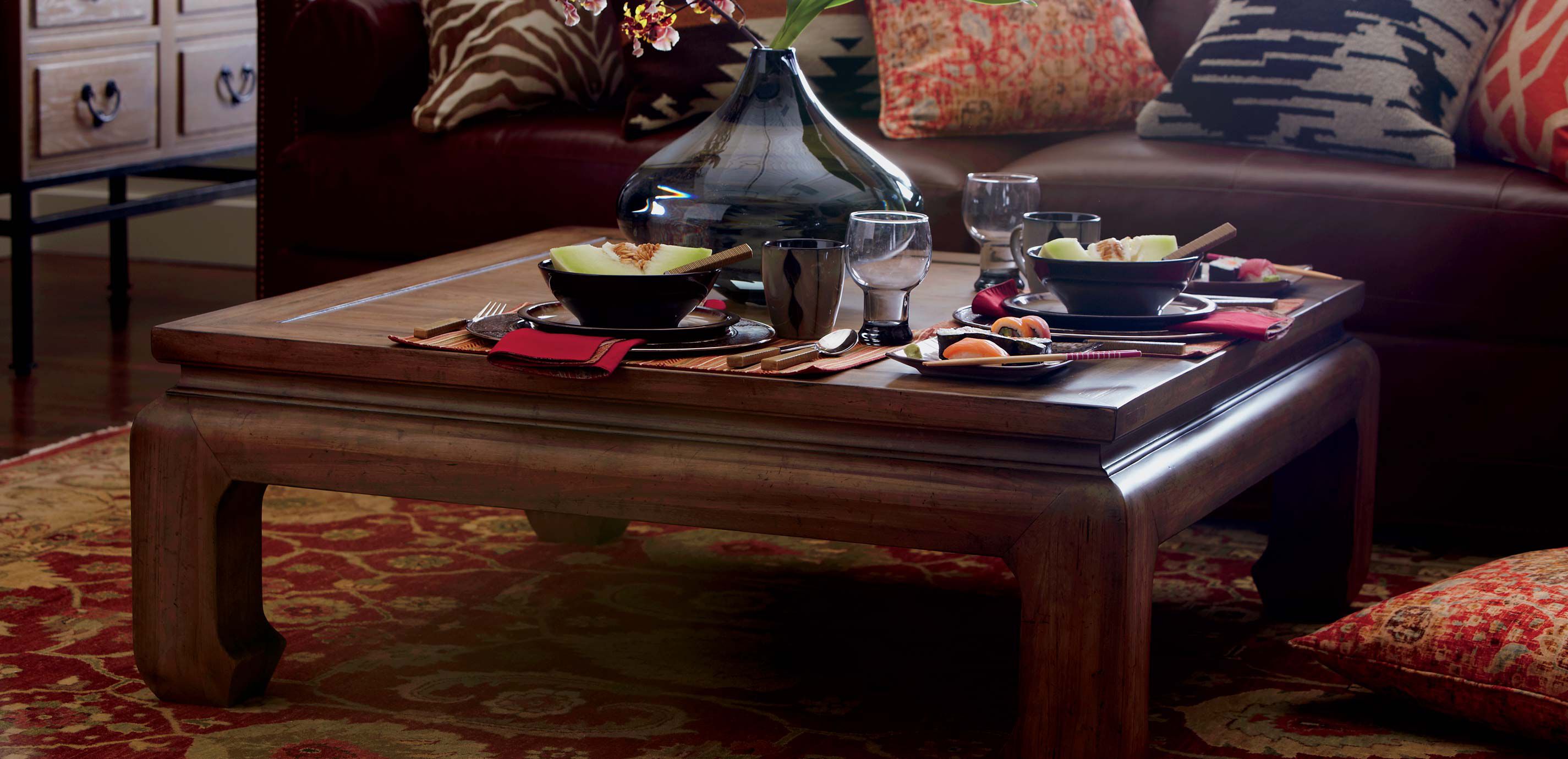 Ethan allen clearance dynasty coffee table