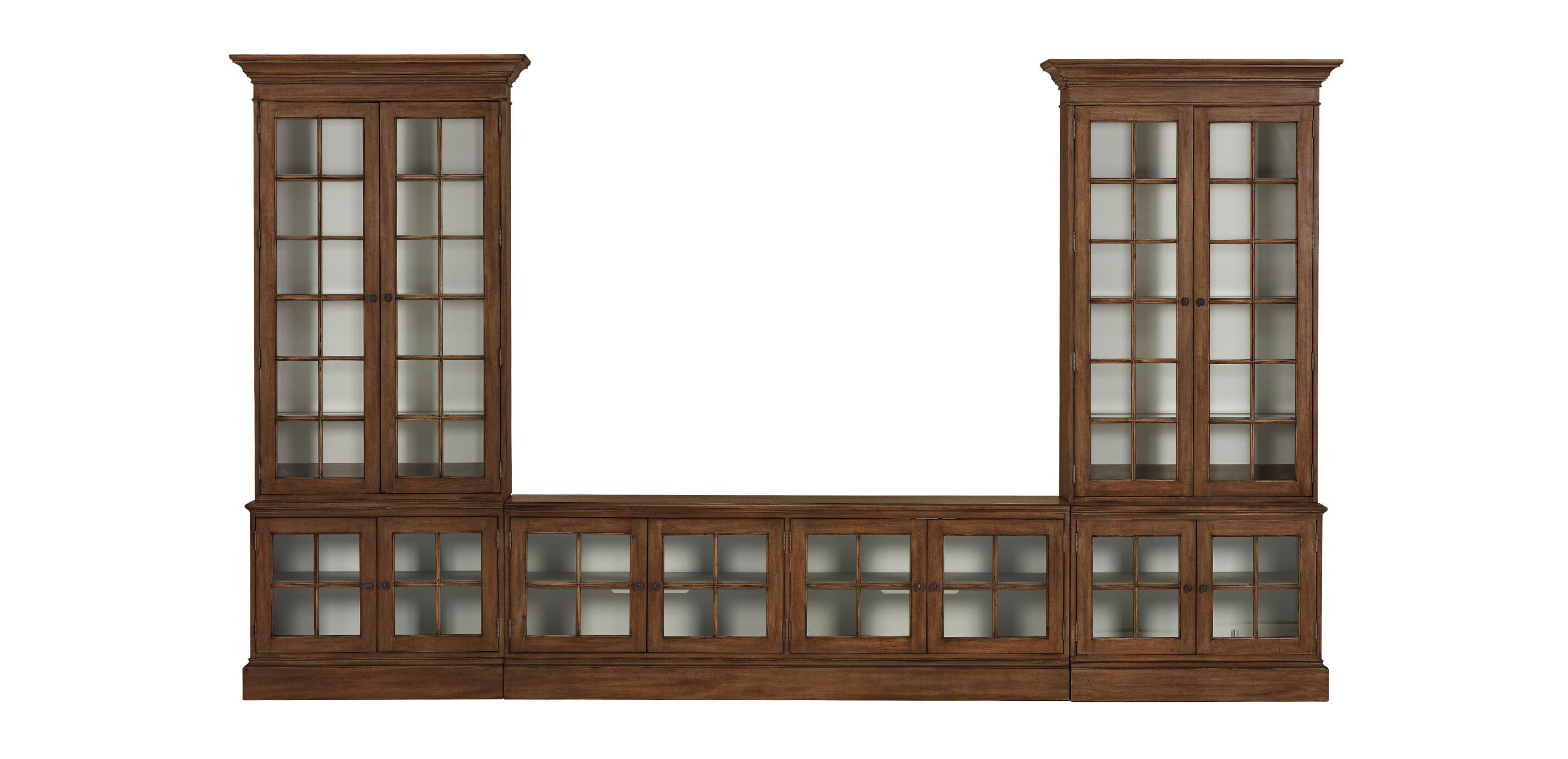 Large Villa Media Center, Glass Doors