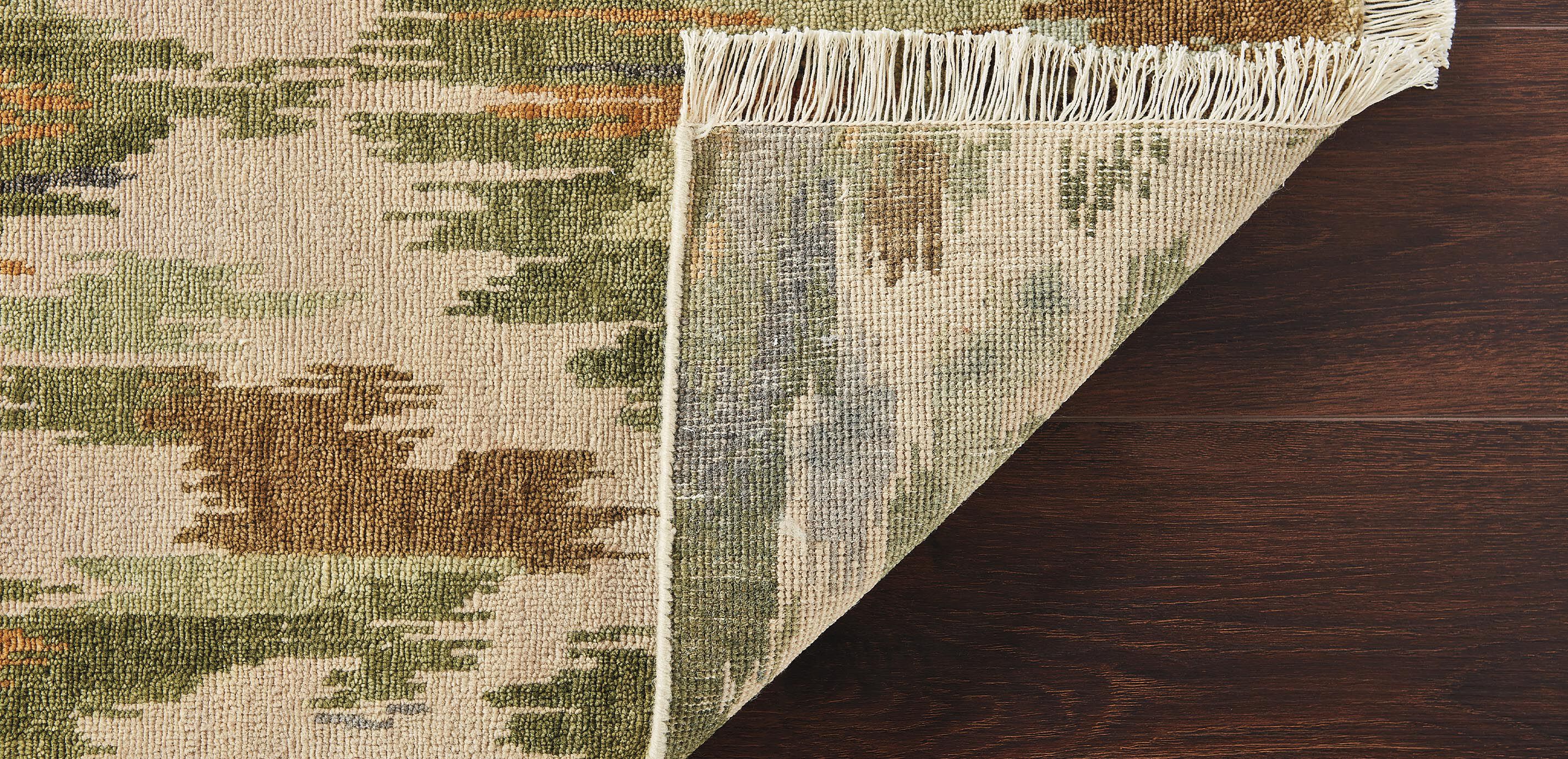 Nouveau Green Ikat Rug_2