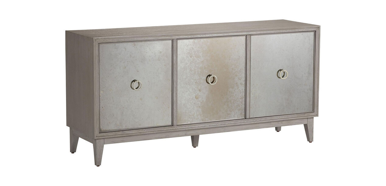 Heston Mirrored Buffet Mirrored Sideboard Ethan Allen